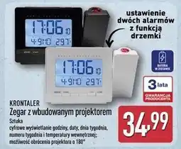 ALDI KronTailer Zegar z wbudowanym projektorem oferta