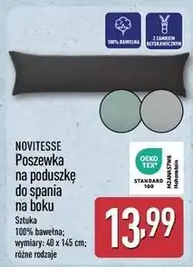 ALDI NOVITESSE Poszewka na poduszkę do spania na boku oferta