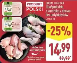 ALDI DOBRY KURCZAK Uda/podudzia z kurczaka z chowu bez antybiotyków oferta