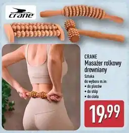 ALDI CRANE Masażer rolkowy drewniany oferta