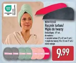 ALDI NOVITESSE Ręcznik turban/Myjki do twarzy oferta