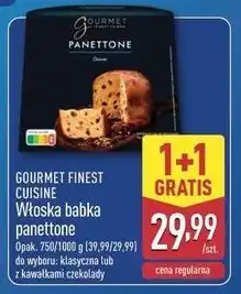 ALDI GOURMET FINEST CUISINE Włoska babka panettone oferta