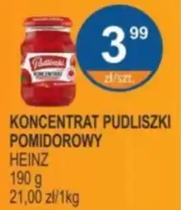 Rabat Koncentrat pudliszki pomidorowy heinz oferta