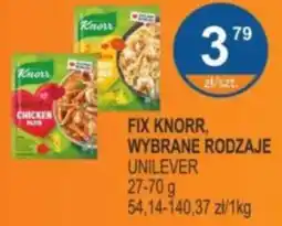 Rabat Fix knorr unilever oferta