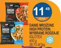 Rabat Danie mrożone high protein iglotex oferta