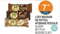 Rabat Lody magnum na patyku algida oferta