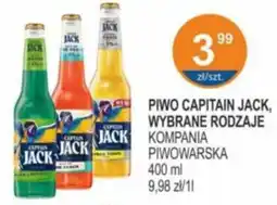 Rabat Piwo capitain jack kompania piwowarska oferta