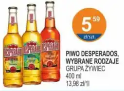 Rabat Piwo desperados grupa żywiec oferta