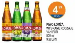 Rabat Piwo łomża van pur oferta