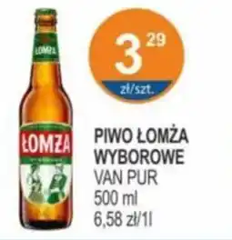 Rabat Piwo łomża wyborowe van pur oferta