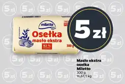 Netto Masło ekstra osełka Miletto oferta