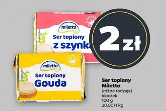 Netto Ser topiony Miletto bloczek oferta