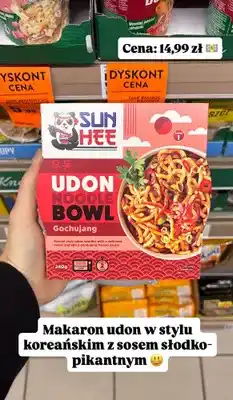 Intermarche Makaron udon Gochujang oferta