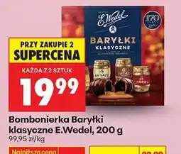 Biedronka Bombonierka Baryłki klasyczne E.Wedel, 200 g oferta