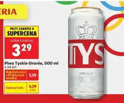 Biedronka Piwo Tyskie Gronie, 500 ml oferta
