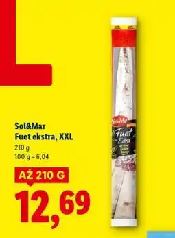 Lidl SOL&MAR Fuet ekstra, XXL oferta