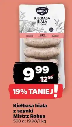 Netto Kiełbasa biała z szynki Mistrz Rohus oferta