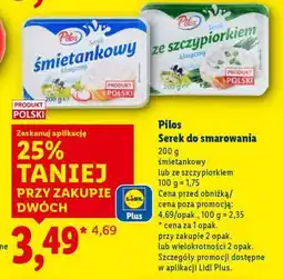 Lidl PILOS Serek do smarowania oferta