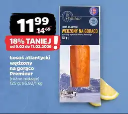 Netto Łosoś atlantycki wędzony na gorąco Premieur oferta