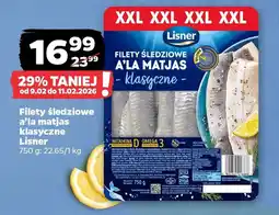 Netto Filety śledziowe a'la matjas klasyczne Lisner oferta