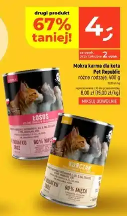 Dealz Mokra karma dla kota Pet Republic oferta