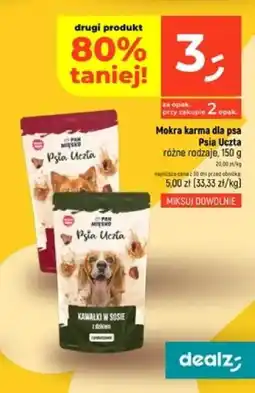 Dealz Mokra karma dla psa Psia Uczta oferta