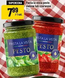 Polomarket Pasta la vista pesto zielone lub czerwone oferta
