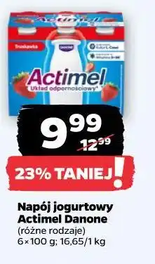 Netto Napój jogurtowy Actimel Danone (różne rodzaje) oferta