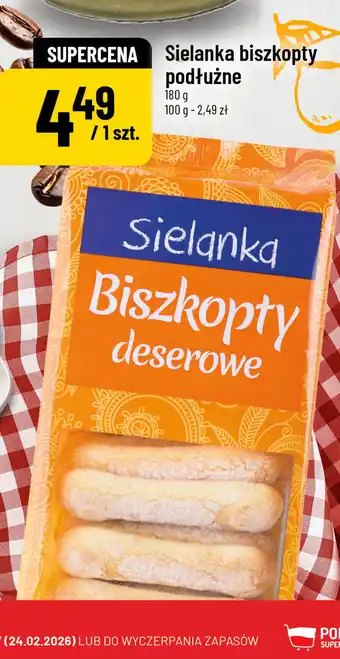 Sielanka biszkopty podłużne