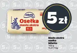 Netto Masło ekstra osetka Miletto oferta
