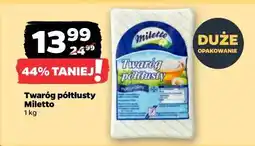 Netto Twarożek półtłusty Miletto (1kg) oferta