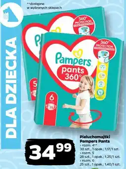 Netto Pieluchomajtki Pampers Pants oferta