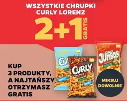 Netto Wszystkie Chrupki Curly Lorenz (wszystkie rodzaje) oferta