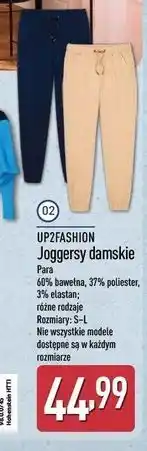 ALDI UP2FASHION Joggery damskie oferta