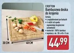 ALDI CROFTON Bambusowa deska do krojenia oferta