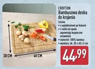 CROFTON Bambusowa deska do krojenia
