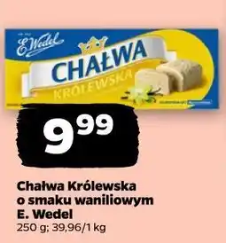 Netto Chałwa Królewska o smaku waniliowym E. Wedel oferta