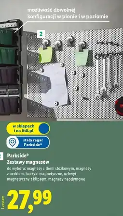 Lidl Parkside Zestawy magnesów oferta