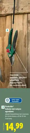 Lidl Parkside Sekator lub nożyce ogrodowe oferta