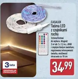 ALDI CASALUX Taśma LED z czujnikami ruchu oferta