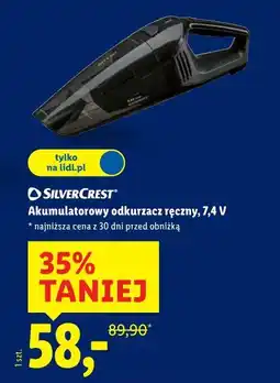 Lidl Akumulatorowy odkurzacz ręczny, 7.4 V (SilverCrest) oferta