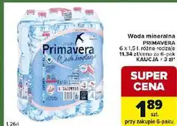 Carrefour Express Woda niegazowana Primavera oferta