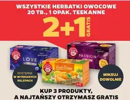 Netto Herbatki owocowe Teekanne (2+1 gratis) oferta