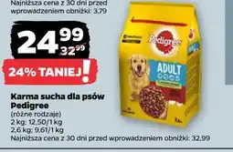 Netto Karma sucha dla psów Pedigree (2,6 kg, różne rodzaje) oferta