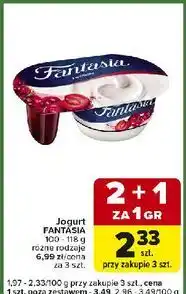 Carrefour Express Jogurt z wiśniami Danone Fantasia oferta