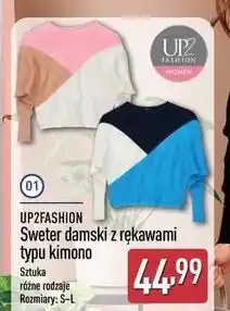 ALDI UP2FASHION Sweter damski z rękawami typu kimono oferta