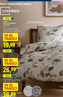 Lidl Livarno Pościel z mikrowłókna satynowego (różne rodzaje) oferta
