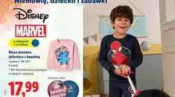 Lidl Bluza dresowa dziecięca z bawełną oferta