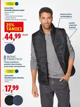 Lidl Esmara Men Koszulka męska z bawełną oferta