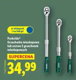 Lidl Parkside Grzechotka teleskopowa lub zestaw 2 grzechotek teleskopowych oferta